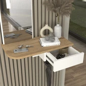 Dekorister Grovia Aynalı Dresuar Beyaz - Sepet - 3