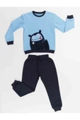 Denokids Şirin Canavar Erkek Çocuk Eşofman Takım - 3