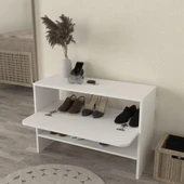 Dekorister Clementine Ayakkabılık Beyaz - 3