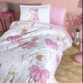 Clasy Tek Kişilik Genç Ranforce Nevresim Takımı Ballerina thumbnail 2