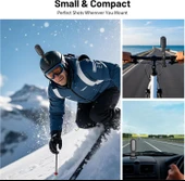 1080P Mini Vücut Aksiyon Kamerası Wifi Kask-Motosiklet-Gidon-Araç Uyumludur thumbnail 5