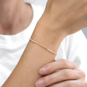 Su Yolu Taşlı Ataç Bileklik thumbnail 1