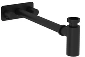 Vitra Origin Lavabo Sifonu, Simetrik Rozet, Mat Siyah, A4515936WTC - 1