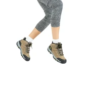 Homer Hakiki Deri Outdoor Su Geçirmez Kadın Trekking Bot - 5