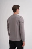 Cazador Regular Fit Scuba Kumaş Pamuk Karışımlı S-line Baskılı Sweatshirt-52380 thumbnail 3