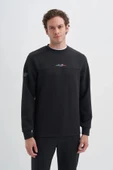 Cazador Regular Fit Scuba Kumaş Pamuk Karışımlı S-line Baskılı Sweatshirt-52380 thumbnail 2