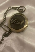 Kapaklı Cep Saati Köstekli Saat Dad - 6