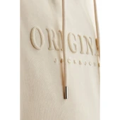 Erkek Kapüsonlu Gögüs Logo Baskili Sweatshirt thumbnail 6