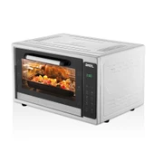 AF954E-GRİ AKEL DİJİTAL EMAYE MİDİ FIRIN 50 LT. - 2