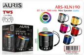 Auris Kln190 Bluetooth Speaker Mini Işıklı Bt5.1 500Mah 65 70Mm thumbnail 1