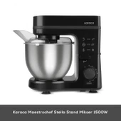 Karaca Maestrochef Stella Hamur Yoğurma Makinesi Siyah 1500W 5L thumbnail 1