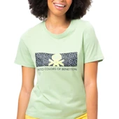 Baskılı Kadın Tshirt Bnt-w20392 - 7