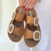 Hertas Vizon Nubuk Tokalı Terlik thumbnail 3