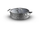 Stone-Age 26 cm Çizilmez Yanmaz Yapışmaz İndüksiyonlu Basık Tencere thumbnail 2