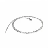 Minik Boy Beyaz Çelik Kolye 0.5Mm 3183CEK003 thumbnail 2