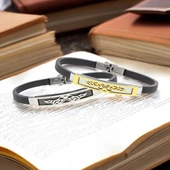 Melek Kanadı Desenli Çelik Bileklik 3183SCB003 thumbnail 2