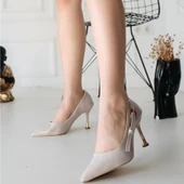 Lesia Bej Rugan Topuklu Ayakkabı thumbnail 3