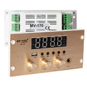 Magicvoice MV-170 USB-BT-Mic. Girişli 4x25W Müzik Kontrol Cihazı - 1