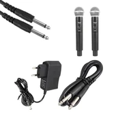 König K-990 UHF 2X100 Kanal 2 El Mikrofon Telsiz Mikrofon - 4