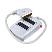 Scart Dağıtıcı 2 li Silver Butonlu - 1