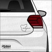 Giresun İl Harita Sticker – Şehir Aşkını Yansıt! thumbnail 1