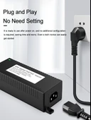 Anunnaki AN1030 Gigabit PoE Injector | 30W 1000Mbps IEEE802.3af/at IP Kamera Network Güç Adaptörü - 4