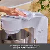 Karaca Multichef Ultra Kıyma Çekme/Sucuk-Sosis/İçli Köfte Aparatlı Hamur Yoğurma Makinesi Porcelain White 2000W 7L thumbnail 5