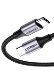 Ugreen Type-c To Type-c 3a 60w Hızlı Data Ve Şarj Kablosu 2 Metre - 1