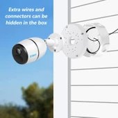 Güvenlik Kamerası Elektrik Montaj Buatı Bağlantı Kutusu 12cm thumbnail 3