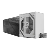 MSI MAG A650BNL WHITE 650W 120MM FAN 80+ BRONZE POWER SUPPLY thumbnail 1