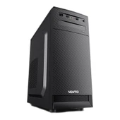 VENTO TA-K62 750W 1X80MM FAN USB 3.0 MIDI TOWER SİYAH KASA thumbnail 1