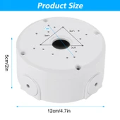 Güvenlik Kamerası Elektrik Montaj Buatı Bağlantı Kutusu 12cm thumbnail 2