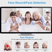 4Mp 4k Dome IP Kamera 2.8mm Geniş Açılı Gece Görüşlü Mikrofonlu Ses Kayıtlı Onvif Led Aydınlatmalı thumbnail 10