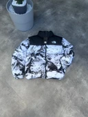 TNF Baskılı Şişme Mont - 2