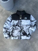 TNF Baskılı Şişme Mont - 1
