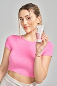 Ton Eşitleyici yüksek Koruma Etkili Spf50+ Aydınlatıcı Pembe Yüz Güneş Kremi 50 Ml thumbnail 3