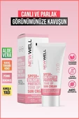 Ton Eşitleyici yüksek Koruma Etkili Spf50+ Aydınlatıcı Pembe Yüz Güneş Kremi 50 Ml thumbnail 2