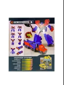 Metal Gövdeli Dönüşebilen Transformer Robot Bumblebe Ve Optimus Prime Araba 2'li Set - 4