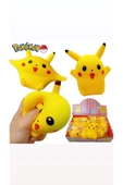 sukuşi Pikachu Squishy 10cm Yapışkan - 1
