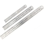 Paslanmaz Çelik Cetvel 20 Cm - 1