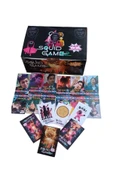 Toys Squid Game 2. Sezon Oyun kartları Büyük Paket 48 Mini Kutu Toplam 288 Kart 48 Sticker - 3