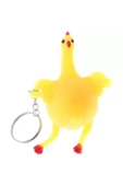denizdenshop Squishy Yumurtlayan Tavuk Anahtarlık - 2
