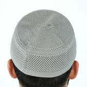 Lüks Nisa Kalıp Takke Gri - 3