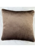 HHKARTS Kadife Biyeli Kırlent Kılıfı 40x40 - 1