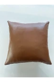 HHKARTS Çift Taraflı Gerçek Deri Yastık Kılıfı 40x40 2'li - 4