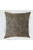 HHKARTS Dekoratif Şönil 40x40 Kırlent Kılıfı 4'lü 40x40 - 3