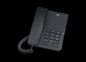 KAREL Masa Üstü Kablolu Ahizeli Telefon SİYAH (Ekransız) - 1