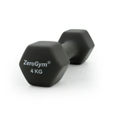 Zerogym Neopren Kaplı  İçi Demir Dambıl 4 kg Gri 1 Adet - 1