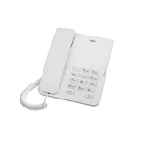 KAREL Masa Üstü Kablolu Ahizeli Telefon BEYAZ (Ekransız) - 1