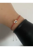 BAE ATOLYE Ikili Nazar Boncuklu Kalp Anne/kız Arkadaşlık Bilekliği thumbnail 1